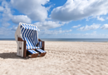 Wie wäre es mit einem entspannten Nachmittag im Strandkorb?