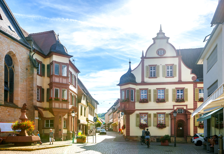 Freuen Sie sich auf Ihren Urlaub im wunderschönen, beschaulichen Bad Bergzabern.