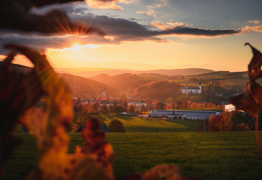 Das Erzgebirge liefert mit seinen traumhaft schönen Landschaften unzählige Wow-Momente.