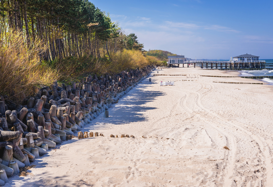 Freuen Sie sich auf den Strand in Henkenhagen.