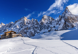 Im Winter bezaubert die Region mit einer schneebedeckten Landschaft.