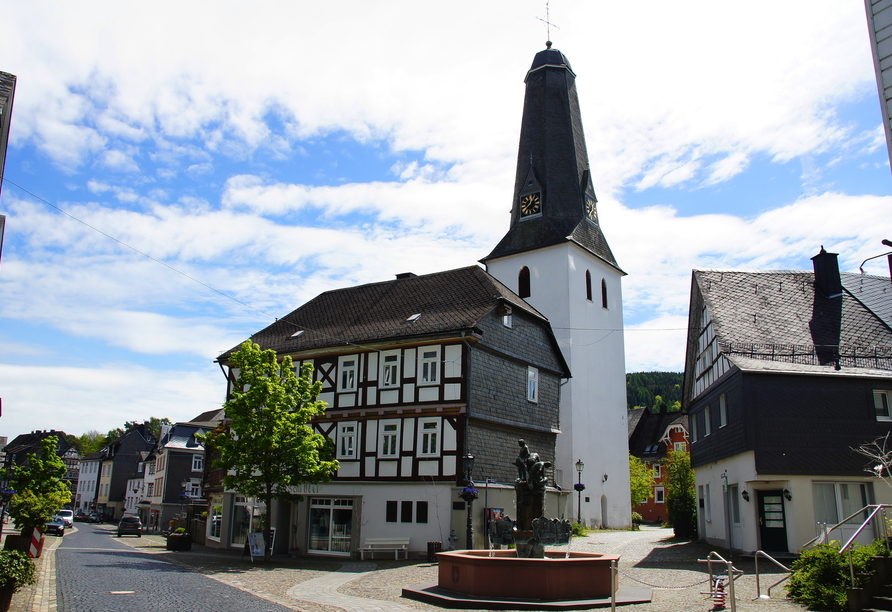 Erkunden Sie Ihren Urlaubsort Bad Laasphe bei einem der Themenspaziergänge.