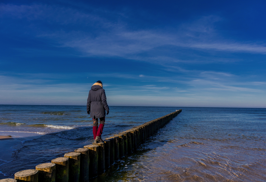 Auch im Herbst ist die Polnische Ostsee der ideale Urlaubsort für Ihren Aktiv- oder Wellnessurlaub.