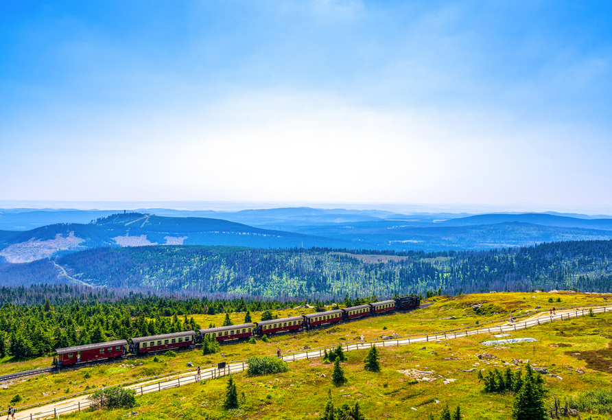 Brockenbahn auf dem Brocken