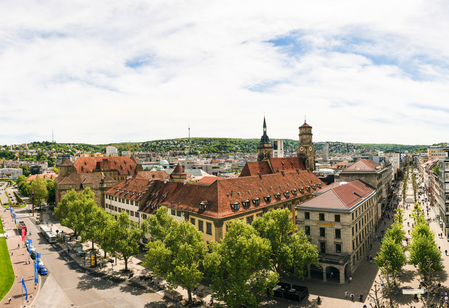 Nutzen Sie die Gelegenheit, Stuttgart mit all seinen schönen Seiten kennenzulernen.