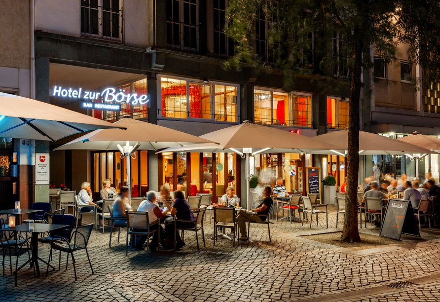 Das Hotel Zur Börse begrüßt Sie in der geheimnisvollen Stadt Hameln.