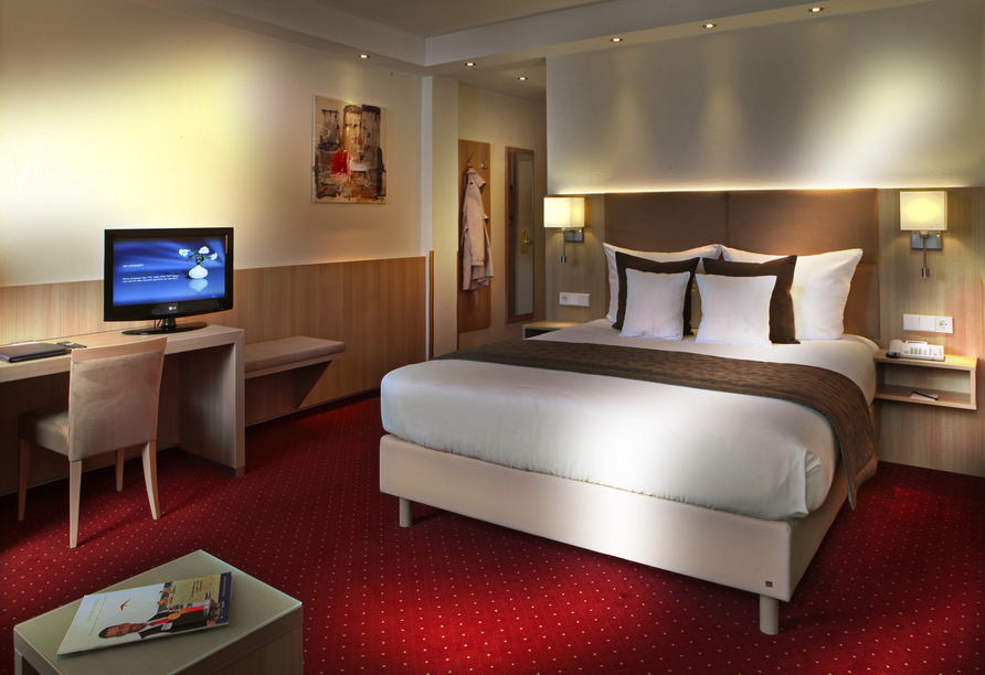 Beispiel eines Doppelzimmers im Best Western Hotel zur Post