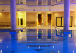 Hallenbad im Vestina Wellness & Spa Hotel 