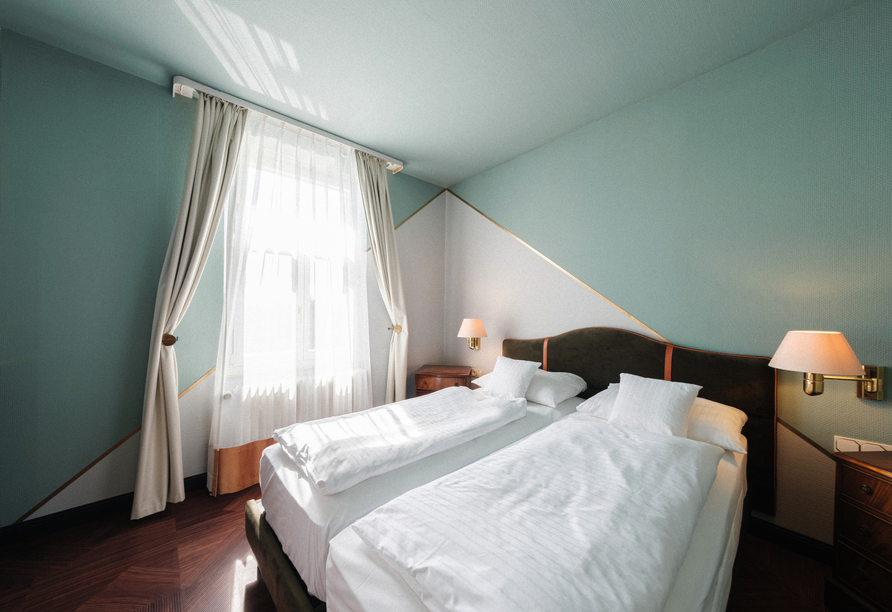 Beispiel eines Doppelzimmers Comfort im Hotel