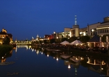 Die Promenade vom Einkaufscenter Centro in Oberhausen