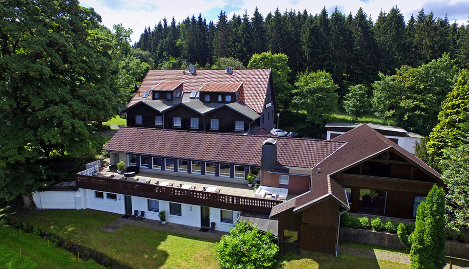 Das Hotel Mein Bergblick begrüßt Sie in idyllischer Umgebung.