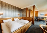 Beipiel einer Juniorsuite im Berghotel Hoher Knochen