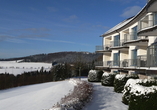 Im Winter bezaubert die Region mit einer glitzernden Schneelandschaft.