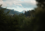 Vom Wellnessbereich aus haben Sie einen wundervollen Ausblick in die Natur.