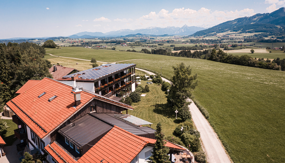 Panoramablicke sind bei Ihrem Urlaub im VItalhotel Die Mittelburg garantiert.