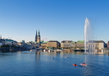 Die Hamburger Binnenalster