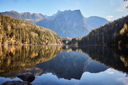 Freuen Sie sich auf Ihre Auszeit in Oetz. Ganz in der Nähe liegt der Piburger See.