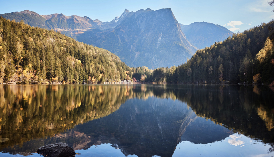 Freuen Sie sich auf Ihre Auszeit in Oetz. Ganz in der Nähe liegt der Piburger See.