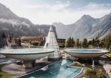 Wenn es einmal etwas mehr Wellness sein darf: Die AQUA DOM Tirol Therme in Längenfeld lässt keine Wünsche offen.