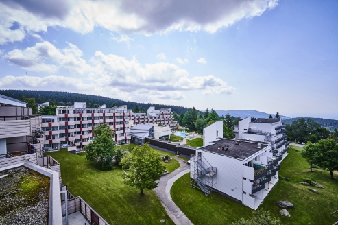 Außenansicht des Predigtstuhl Resorts