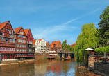 Der historische Stintmarkt in Lüneburg ist ein beliebtes Ausflugsziel.