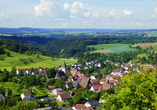 Der Blick auf die Dörfer im Schwarzwald ist einmalig schön.