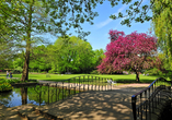 Im Stadtpark von Hannover kehren Sie für gemütliche Momente ein.