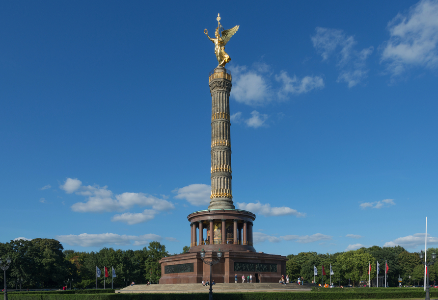 Die Siegessäule am Großen Stern