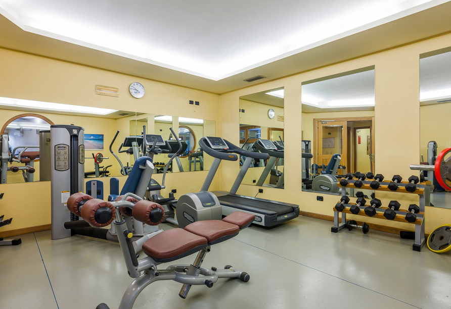 Fitnessraum des Hotels