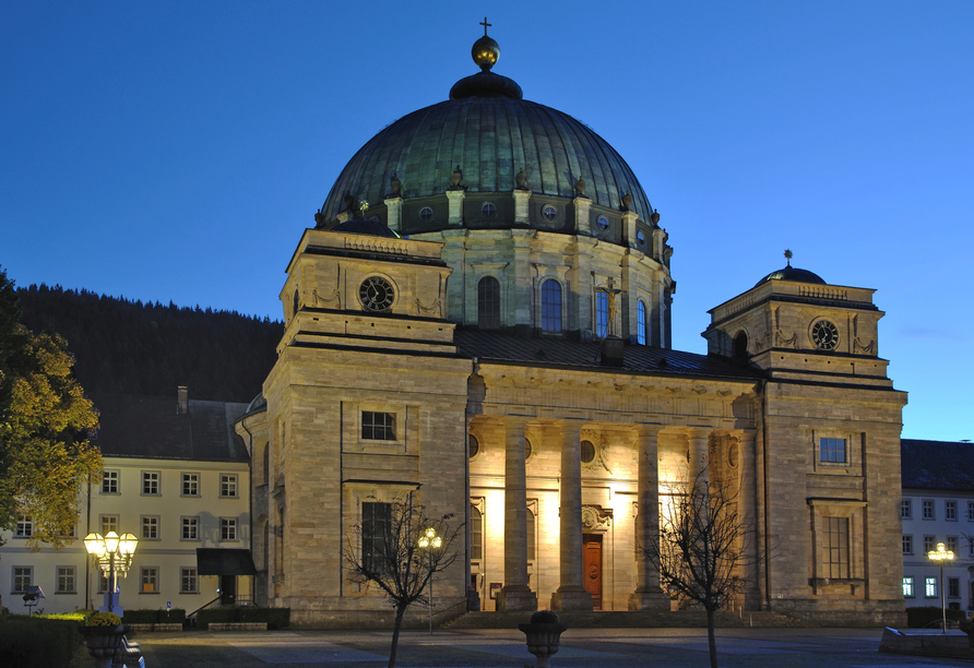 Die imposante Kuppel des Dom St. Blasien ist die größte ihrer Art nördlich der Alpen.