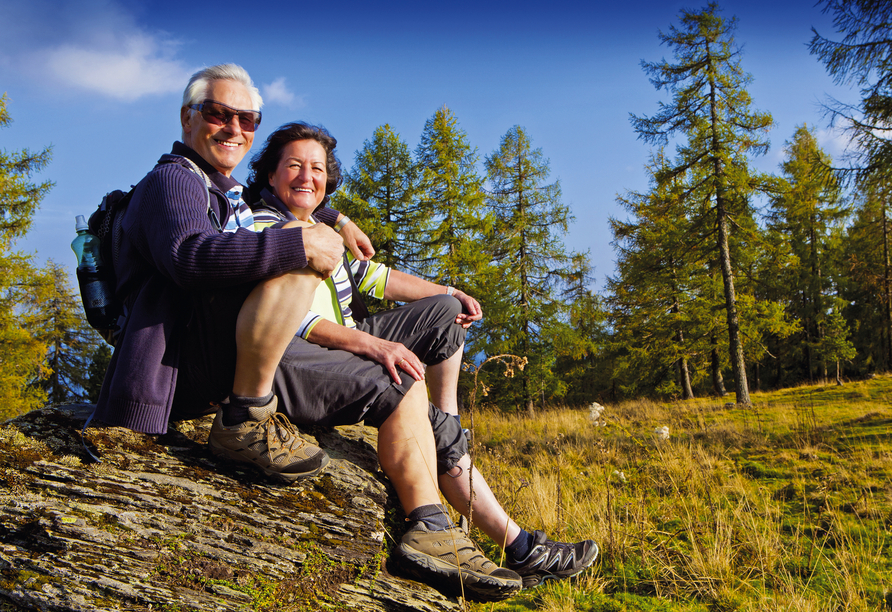 Die Region bietet viele schöne Wanderwege zum Erkunden.