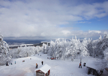 Auf dem Inselsberg können Sie auch im Winter aktiv werden.