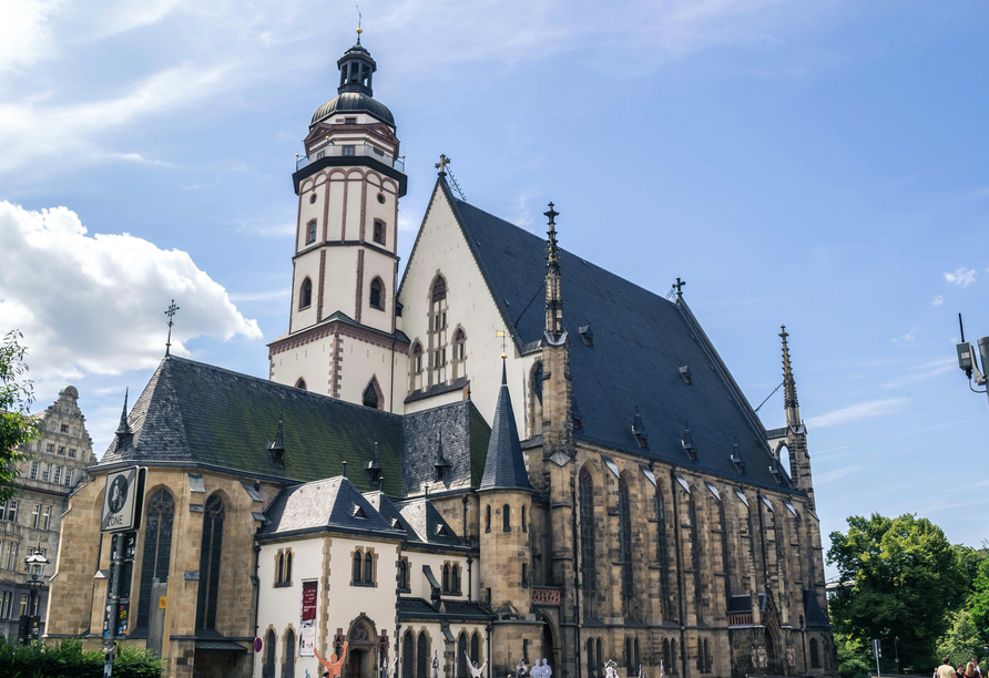 Die Thomaskirche ist imposant anzuschauen.