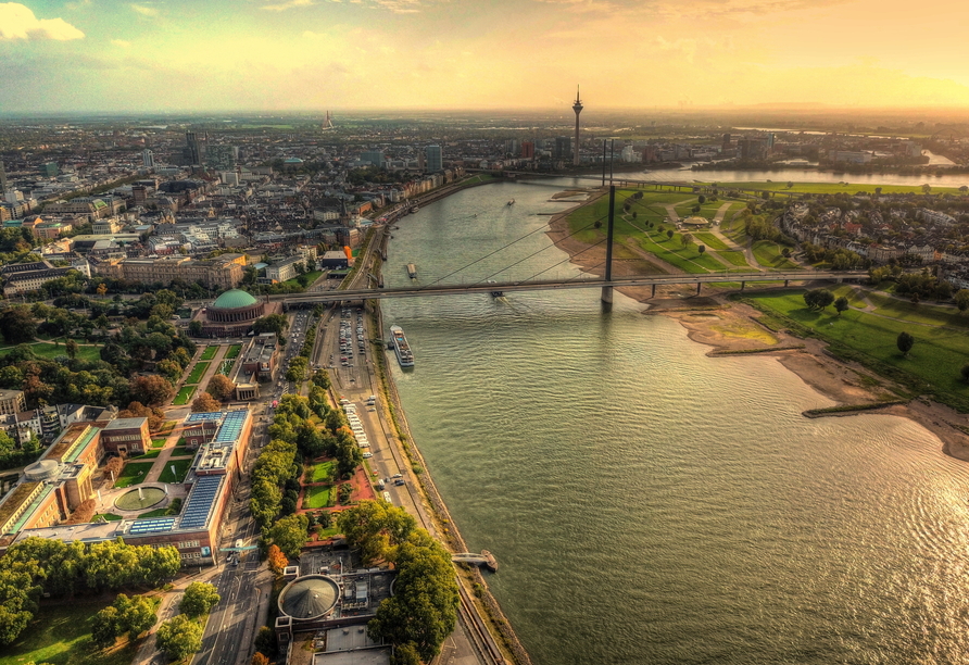 Ein Ausflug nach Düsseldorf bietet zahlreiche Möglichkeiten zur Erkundung.