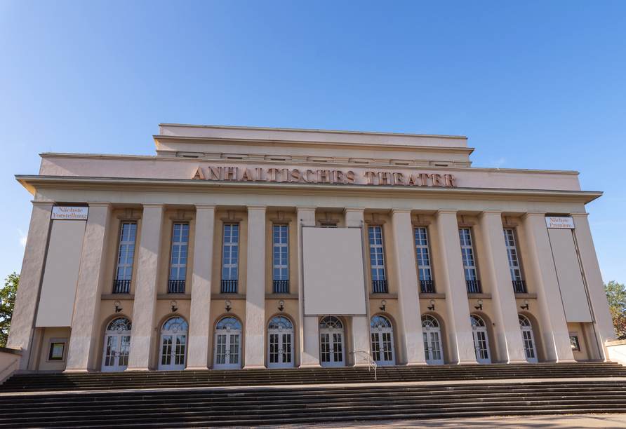 Das Anhaltische Theater in Dessau ist das größte Schauspielhaus in Sachsen-Anhalt.