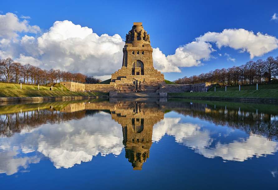 Besichtigen Sie unbedingt das Völkerschlachtdenkmal.