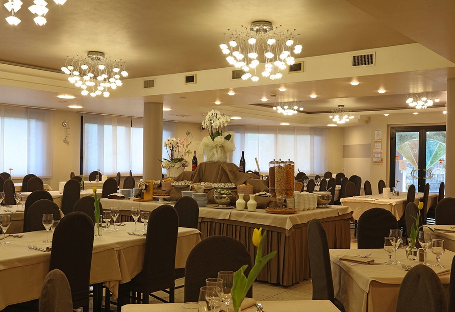 Das Restaurant im Hotel Splendid Sole