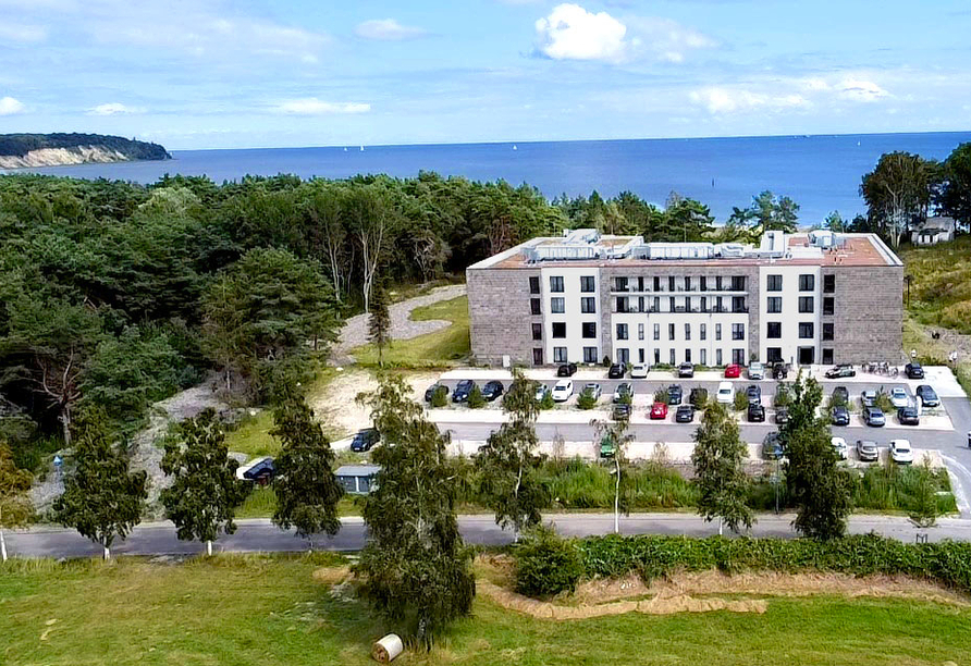 Das Santé Royale Rügen Resort befindet sich in traumhafter Lage.