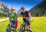 Die zahlreichen Radwege der Gegend laden zu ausgiebigen Fahrradtouren ein.