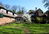 Außenansicht vom Hotel Haus Hubertus.