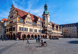 Ein wunderschönes Gebäude der Renaissance ist das Alte Rathaus am Marktplatz.