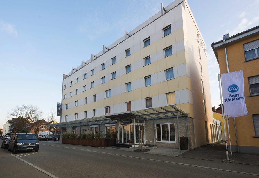 Außenansicht des Best Western Hotels Lamm