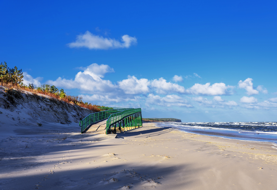 Die Polnische Ostsee nahe Ihres Urlaubsortes Heidebrink