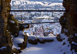 Blick auf Karlstadt von der Karlsburg