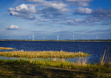 Resko Przymorskie-See (Kamper See) lädt zu erholsamer Momenten in der Natur ein.