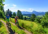 Leihen Sie sich im Hotel ein Fahrrad und erkunden Sie die herrliche Region auf zwei Rädern.