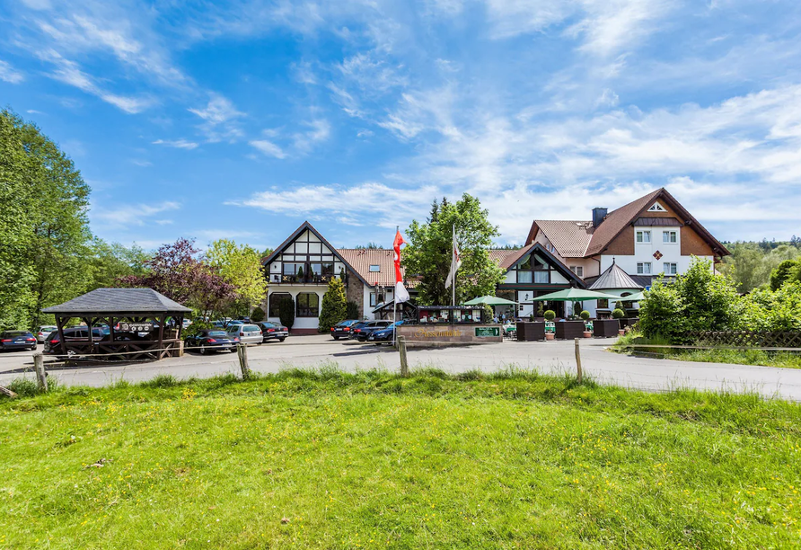 Herzlich willkommen im Hotel Landgasthof Hessenmühle!