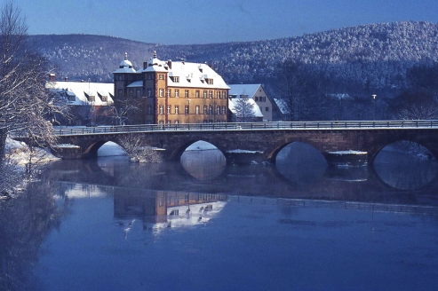 Willkommen im winterlichen Gemünden am Main!