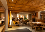 Das Restaurant des Hotels Edelweiss