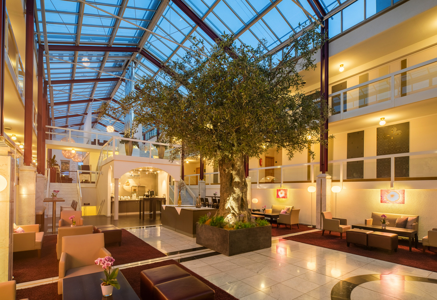 Lobby des Best Western Plus Hotels Fellbach-Stuttgart